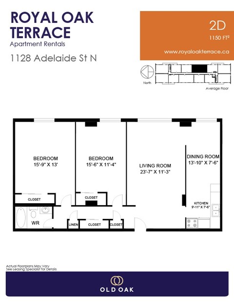 1128 Adelaide Street North Studio-2 Beds Apartment, Affordable for Rent - Photo Gallery 27